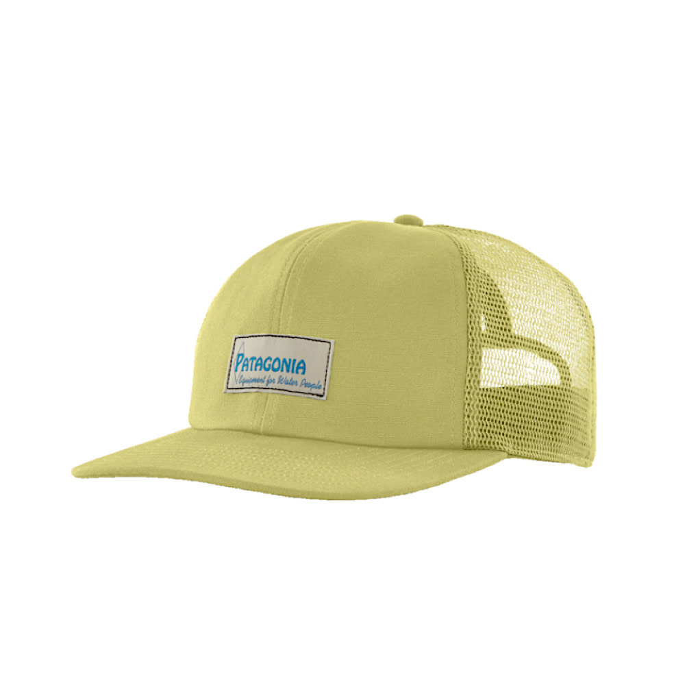 Patagonia Patagonia -  Relaxed Trucker Hat - Water People Label: Nearly Green