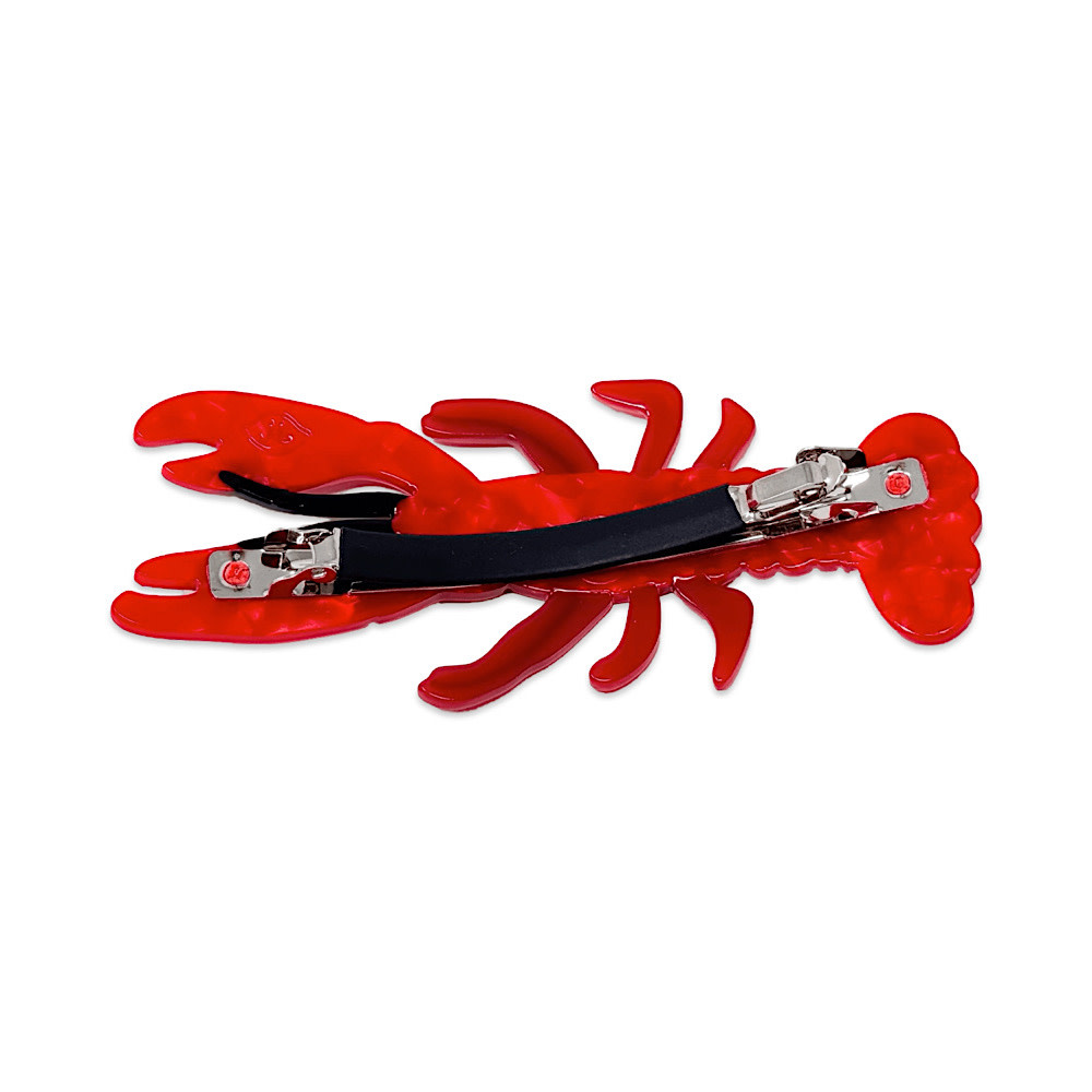 French Barrette Clip - Lobster