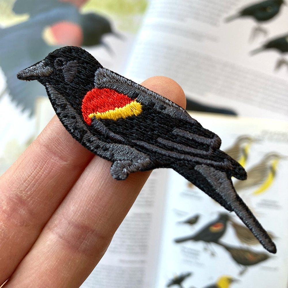 Bird Collective Patch - Red Winged Blackbird