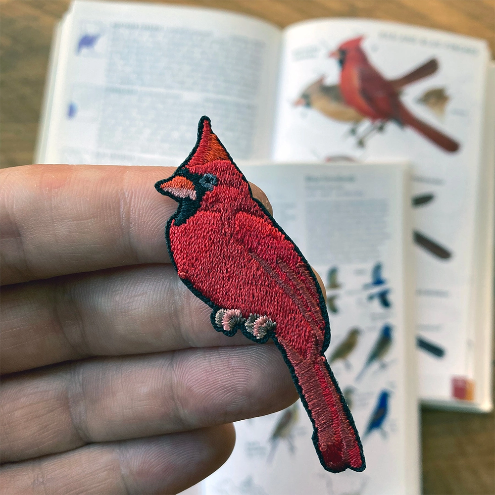 Bird Collective Patch - Northern Cardinal