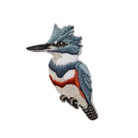 Bird Collective Bird Collective Patch - Belted Kingfisher