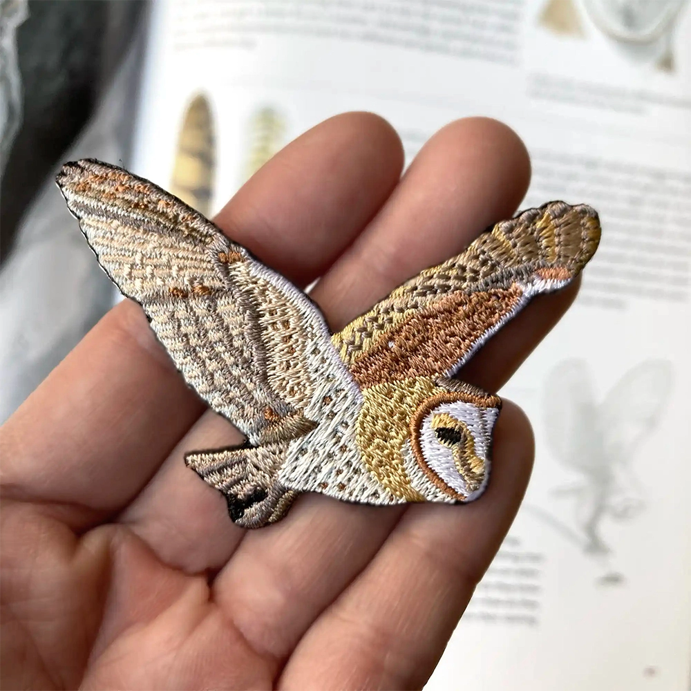 Bird Collective Patch - Barn Owl