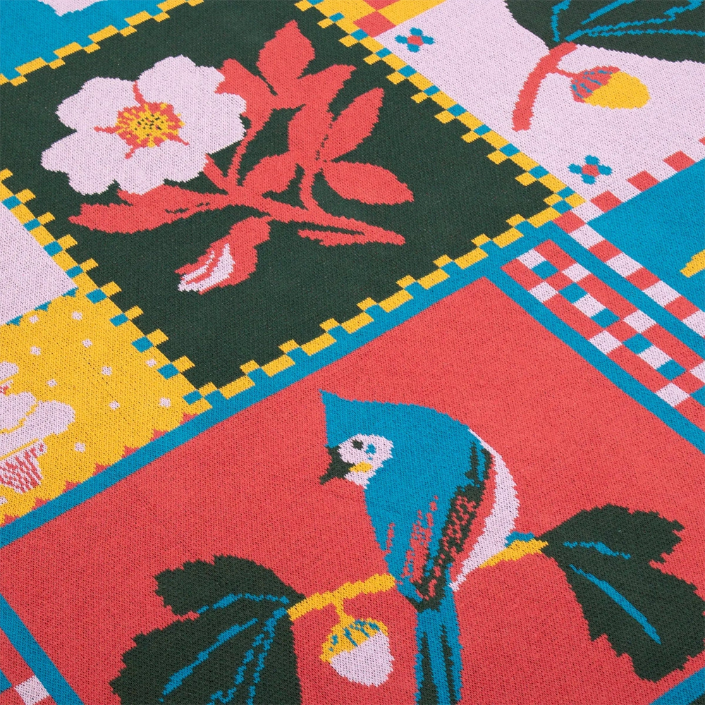 Bird Collective Knit Blanket - Eastern Natives