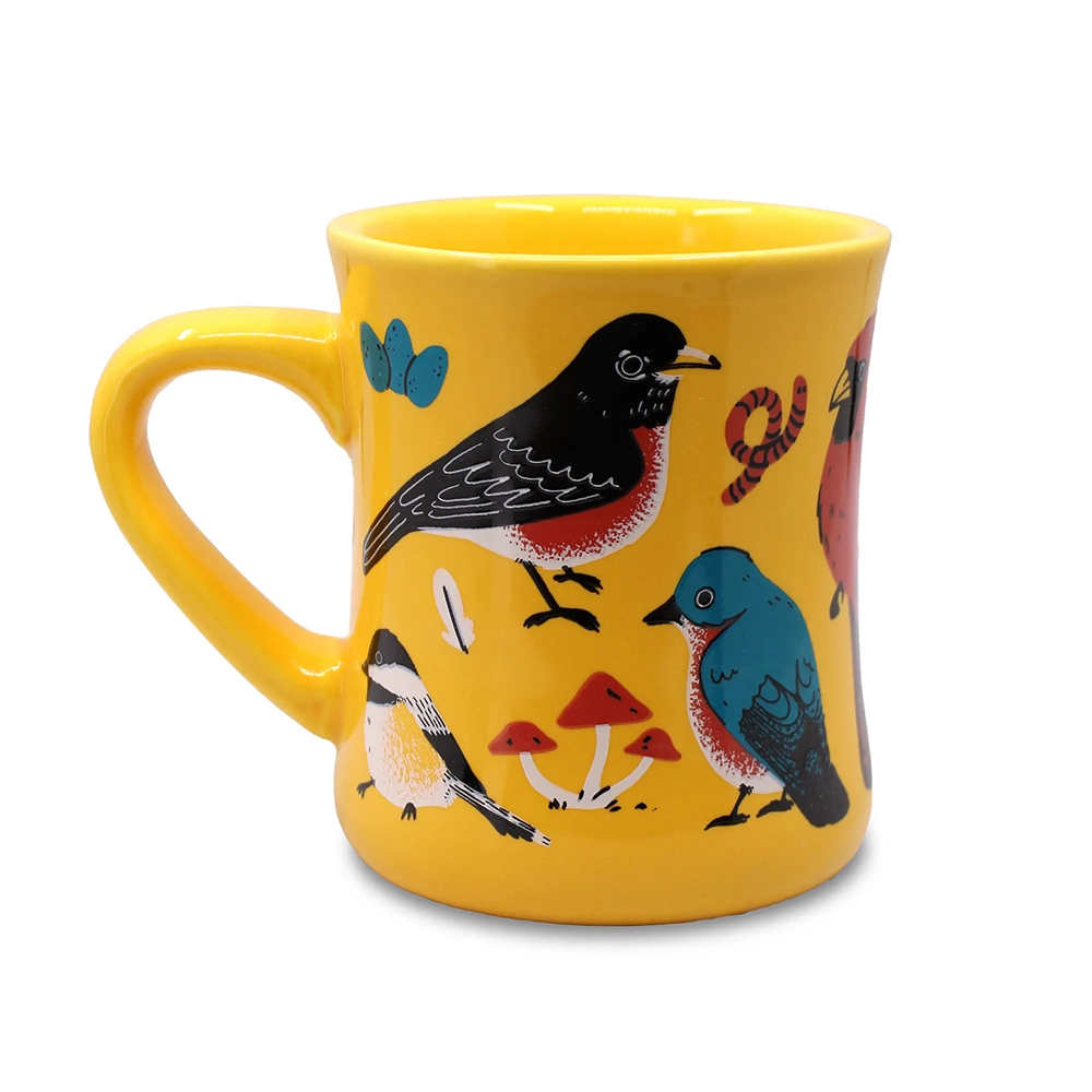 Bird Collective Ceramic Mug - Eastern Backyard Birds