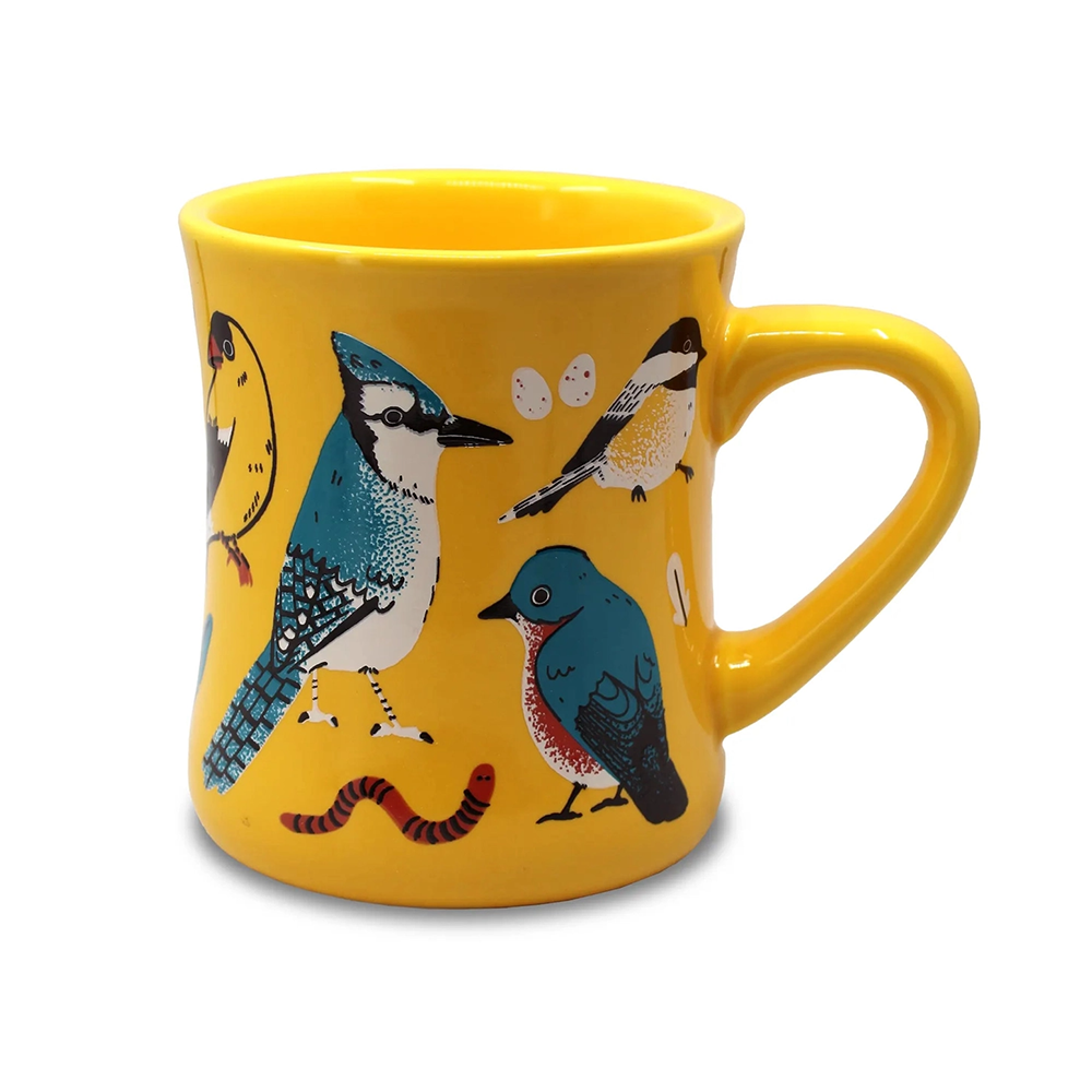 Bird Collective Ceramic Mug - Eastern Backyard Birds