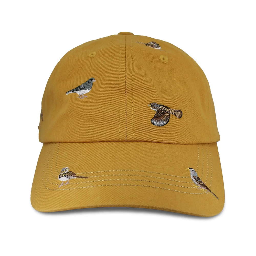 Bird Collective Bird Collective Baseball Hat - Sparrows Mustard
