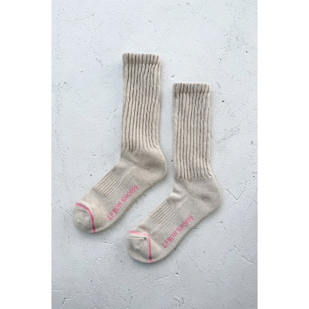 Le Bon Shoppe Le Bon Shoppe Ballet Socks - Oatmeal