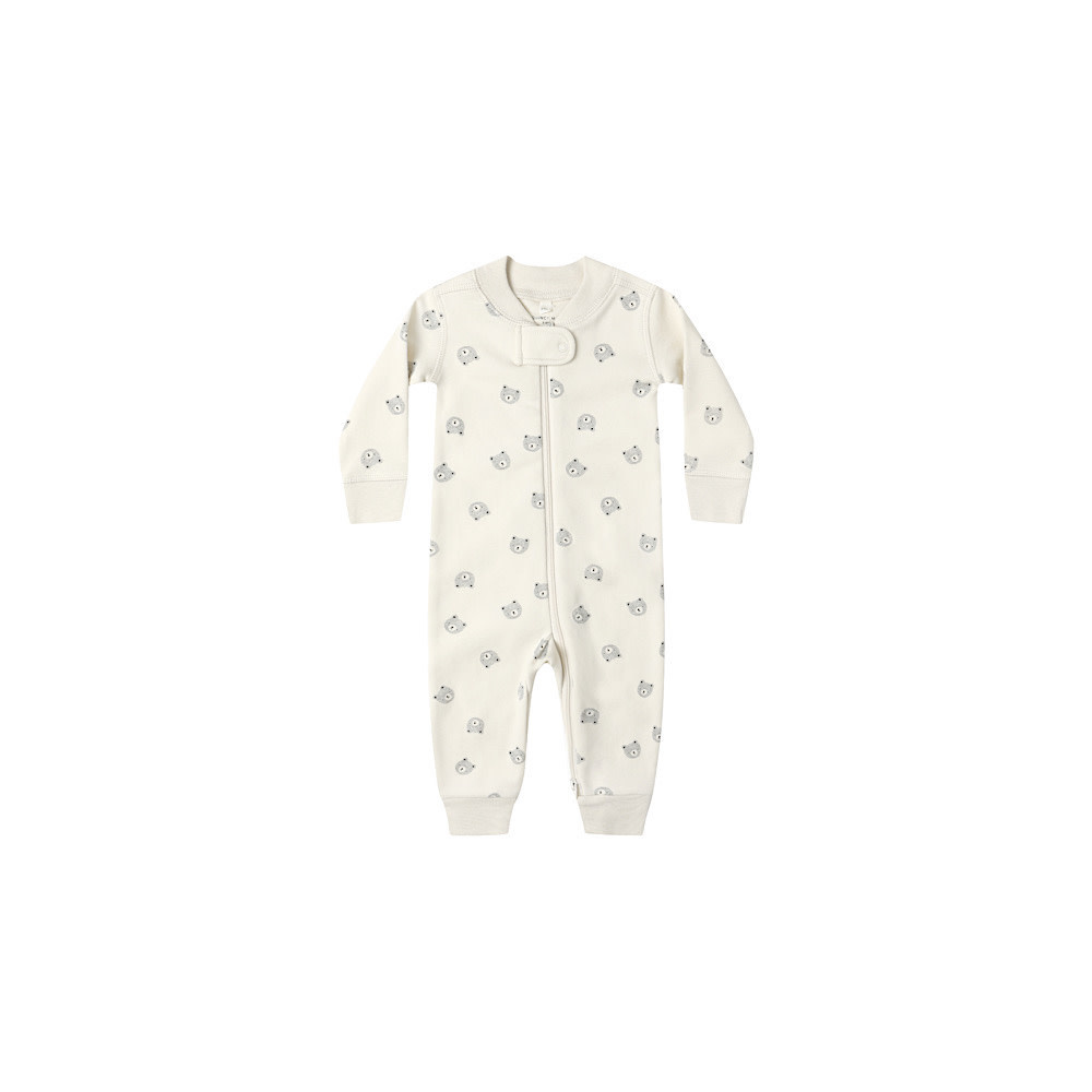 Quincy Mae Zip Long Sleeve Sleeper - Bears