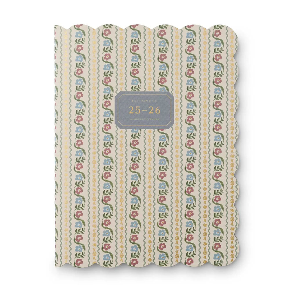 Rifle Paper Co. Rifle Paper Co. - 2026 Academic Appointment Notebook - 12 Month - Delphine