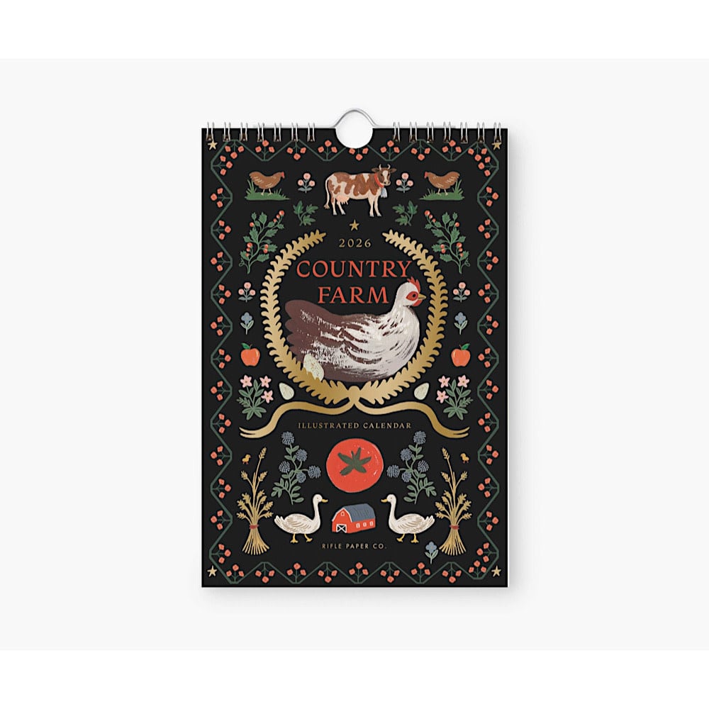 Rifle Paper Co. Rifle Paper Co. - 2026 Kitchen Calendar - Country Farm