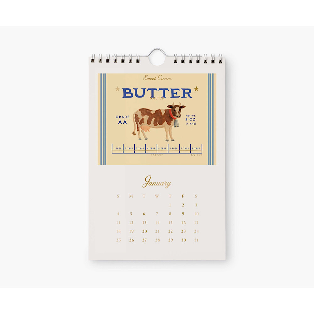 Rifle Paper Co. - 2026 Kitchen Calendar - Country Farm