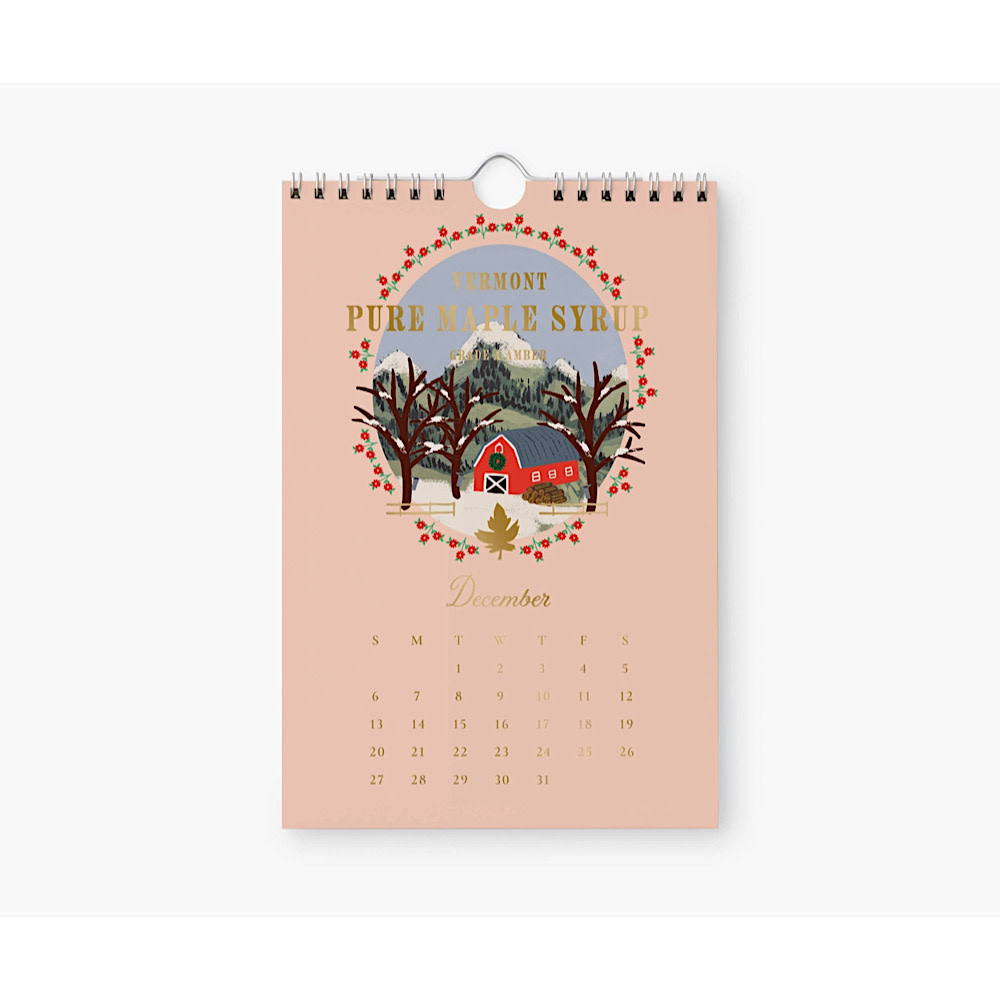 Rifle Paper Co. - 2026 Kitchen Calendar - Country Farm