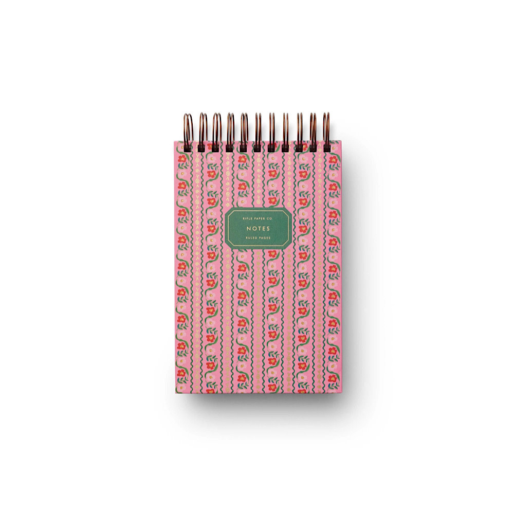 Rifle Paper Co. Rifle Paper Co. - Desktop Spiral Notepad - Delphine