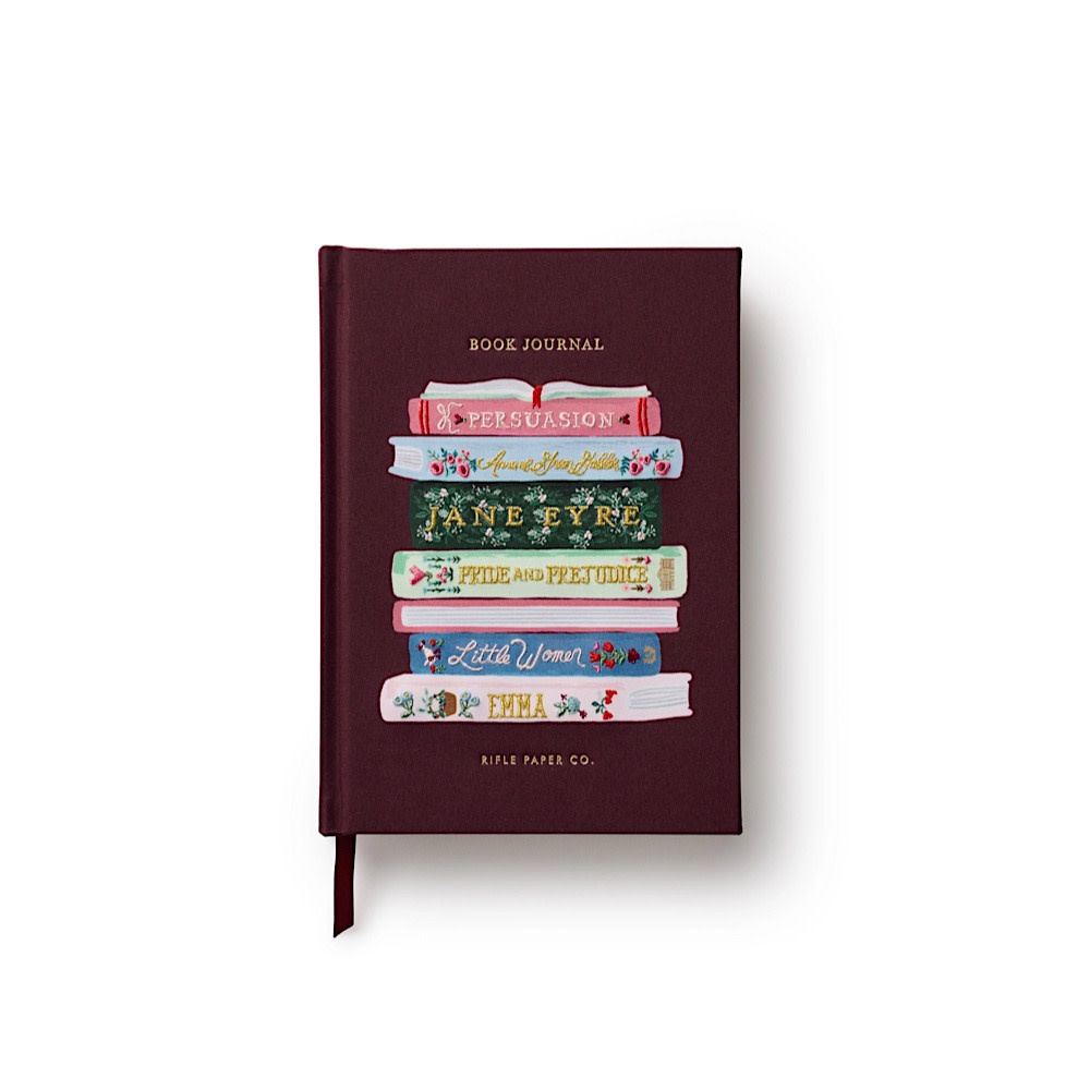 Rifle Paper Co. Rifle Paper Co. - Embroidered Book Journal - Ladies Night Book Club