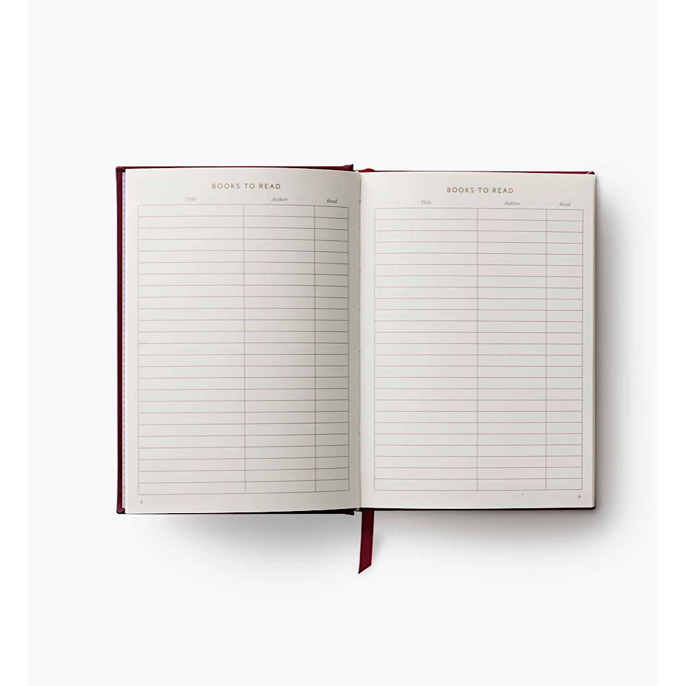 Rifle Paper Co. - Embroidered Book Journal - Ladies Night Book Club