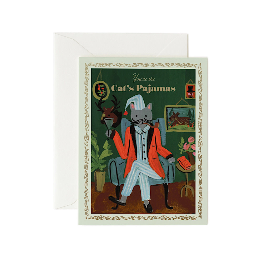 Rifle Paper Co. Rifle Paper Co. Card - You're the Cat's Pajamas