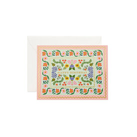 Rifle Paper Co. Rifle Paper Co. - Sicily Garden Birthday Card