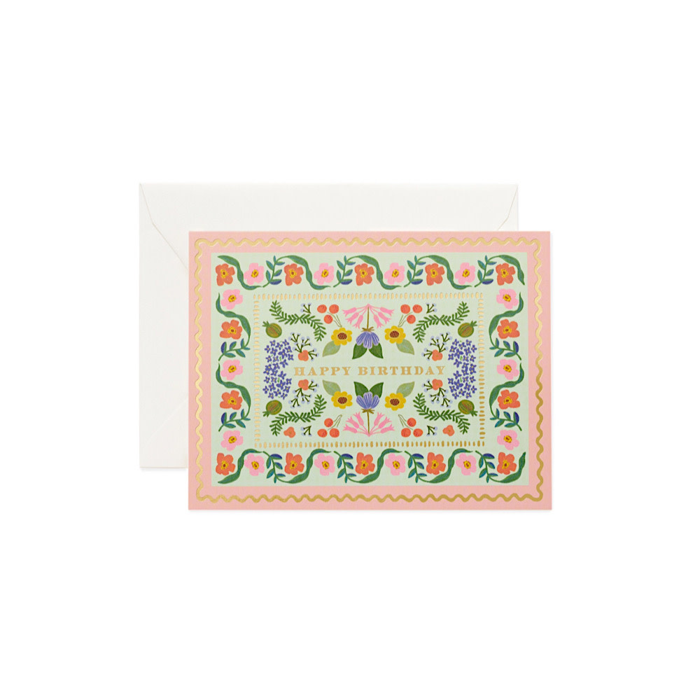 Rifle Paper Co. - Sicily Garden Birthday Card