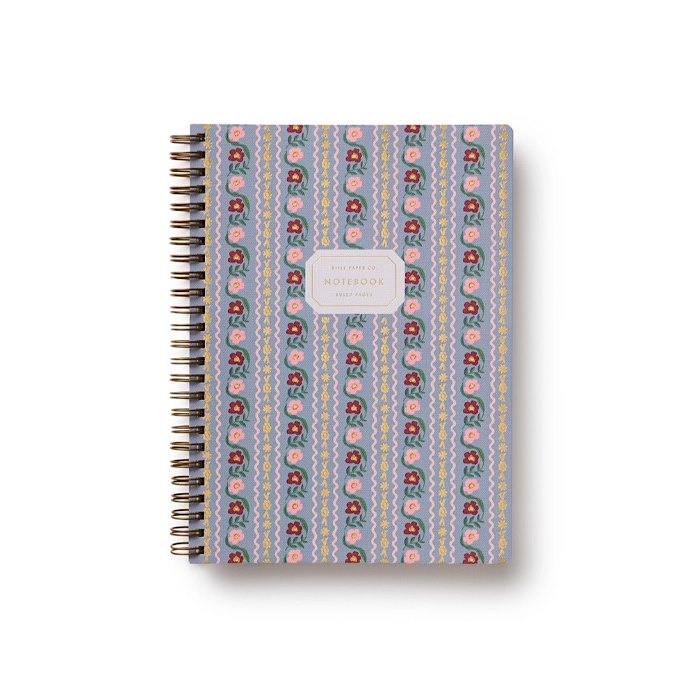 Rifle Paper Co. - Spiral Notebook - Delphine