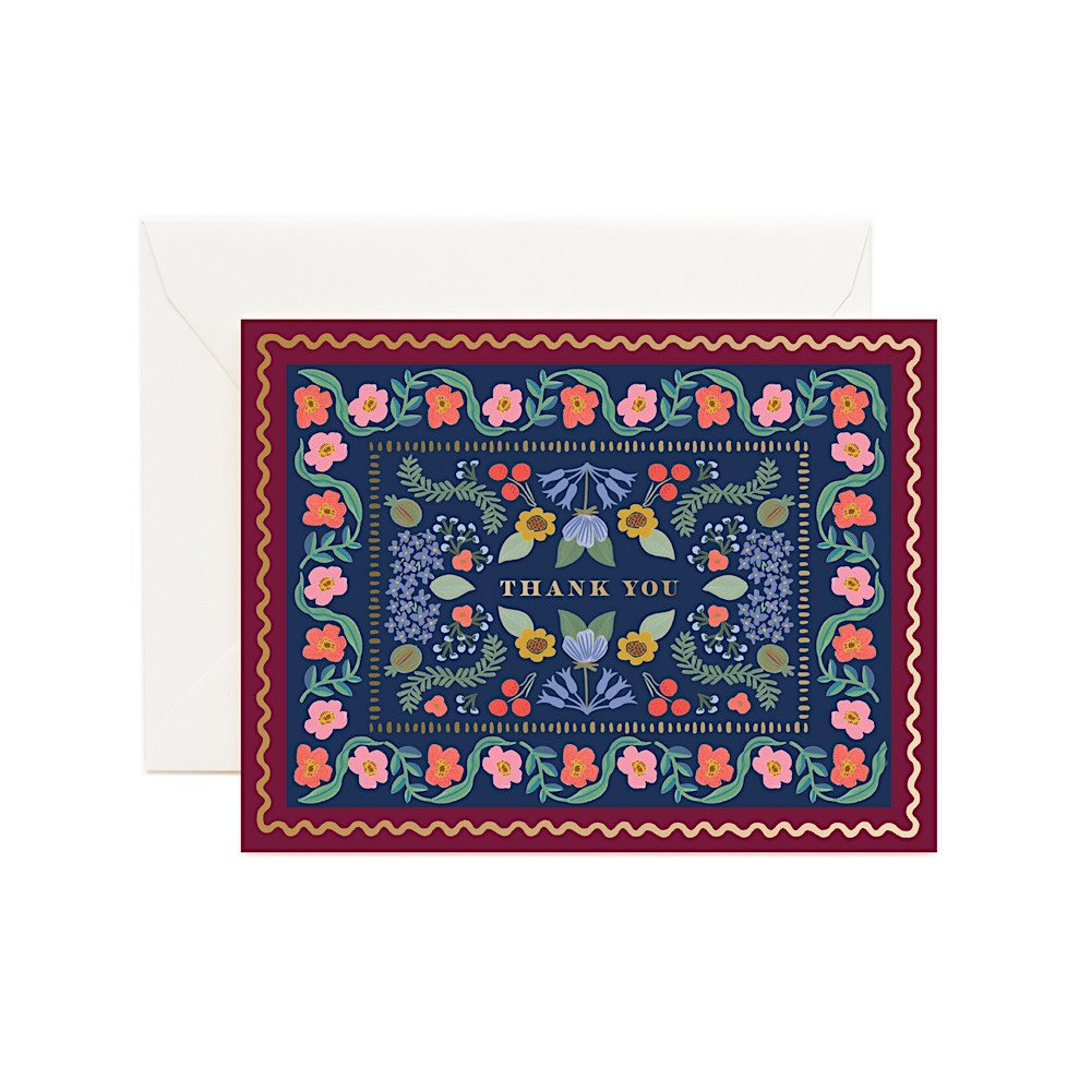 Rifle Paper Co. Rifle Paper Co. - Delphine Thank You Card