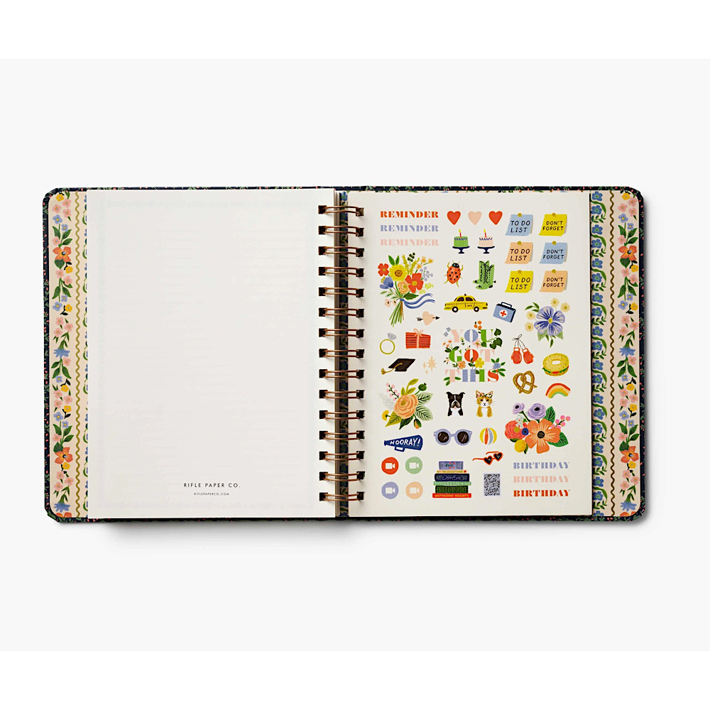 Rifle Paper Co. - 2026 Academic Spiral Planner - 17 Month - Wildwood