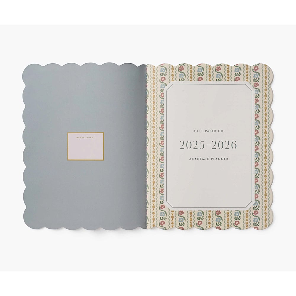 Rifle Paper Co. - 2026 Academic Appointment Notebook - 12 Month - Delphine