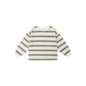 Rylee + Cru Rylee + Cru Relaxed Long Sleeve Tee - Retro Stripe