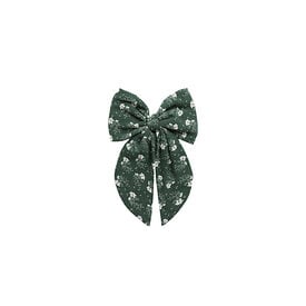 Rylee + Cru Rylee + Cru Oversized Bow - Green Ditsy