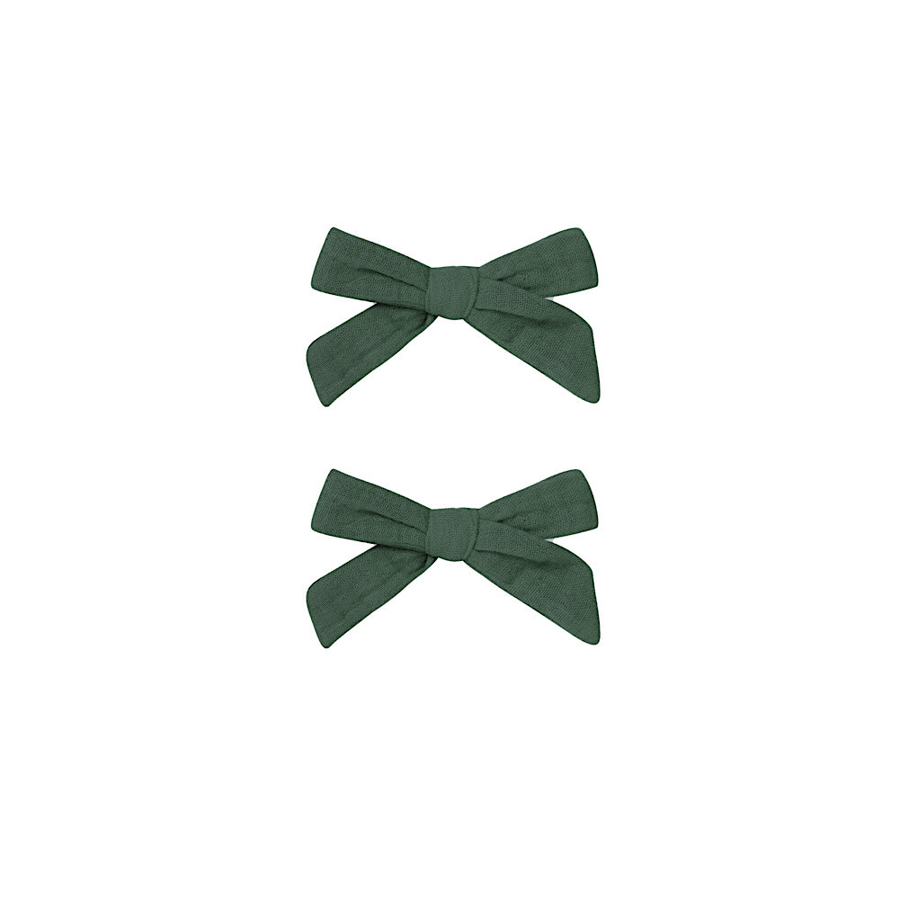 Rylee + Cru Rylee + Cru Bows - Set of 2 - Green