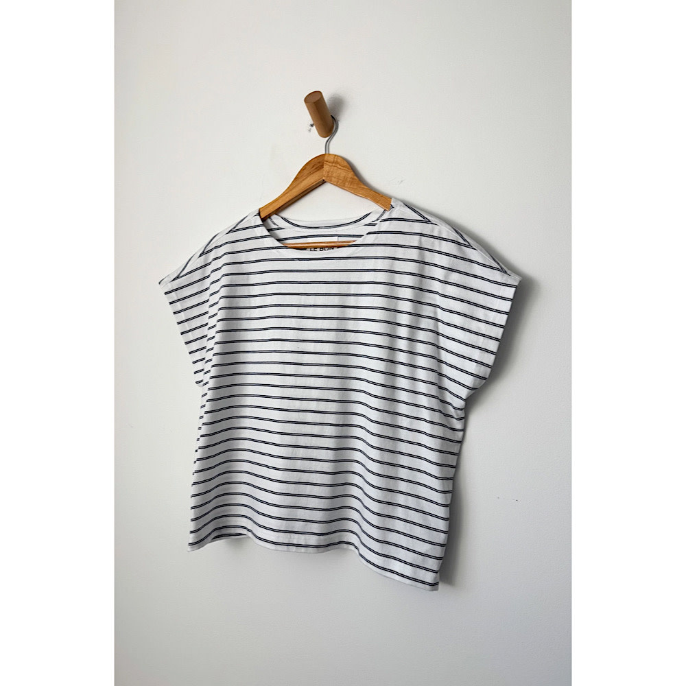 Le Bon Shoppe Le Bon Shoppe Cherie Tee - Navy Stripe