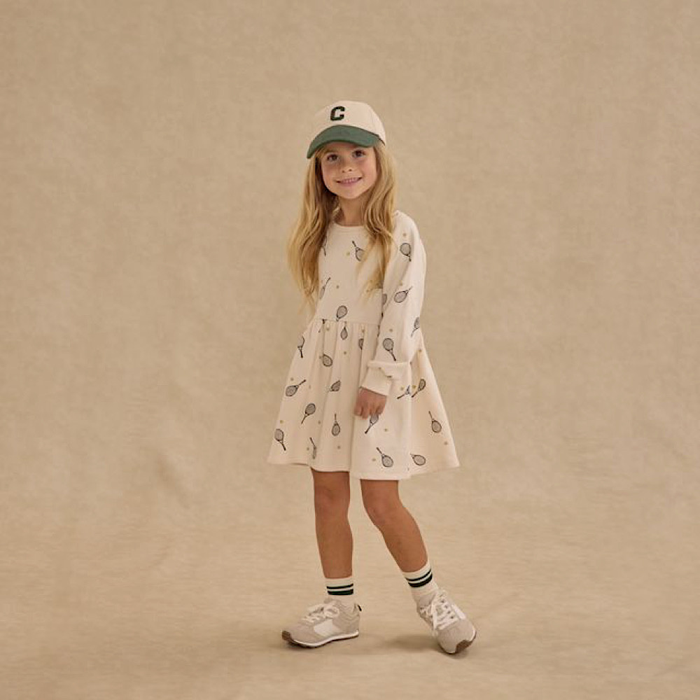 Rylee + Cru Raglan Dress - Tennis