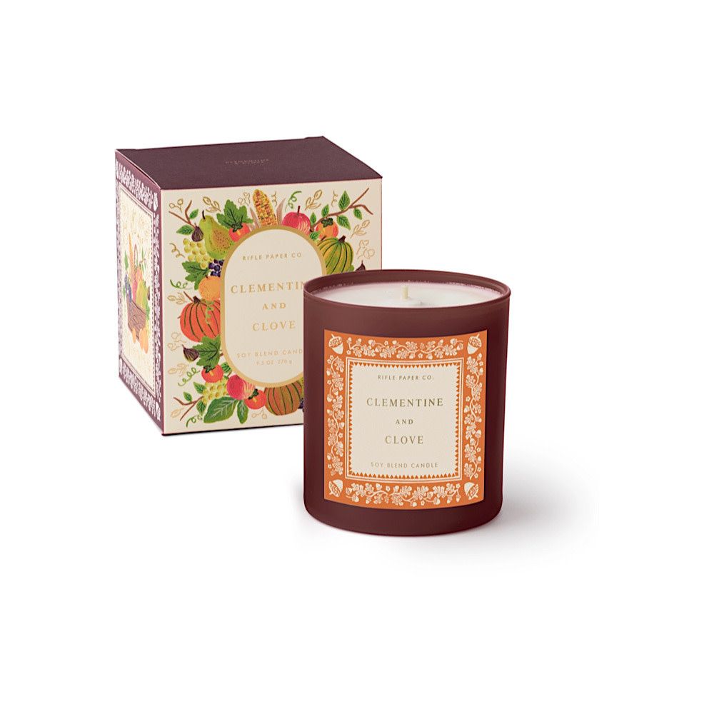 Rifle Paper Co. Candle 9 oz - Clementine & Clove