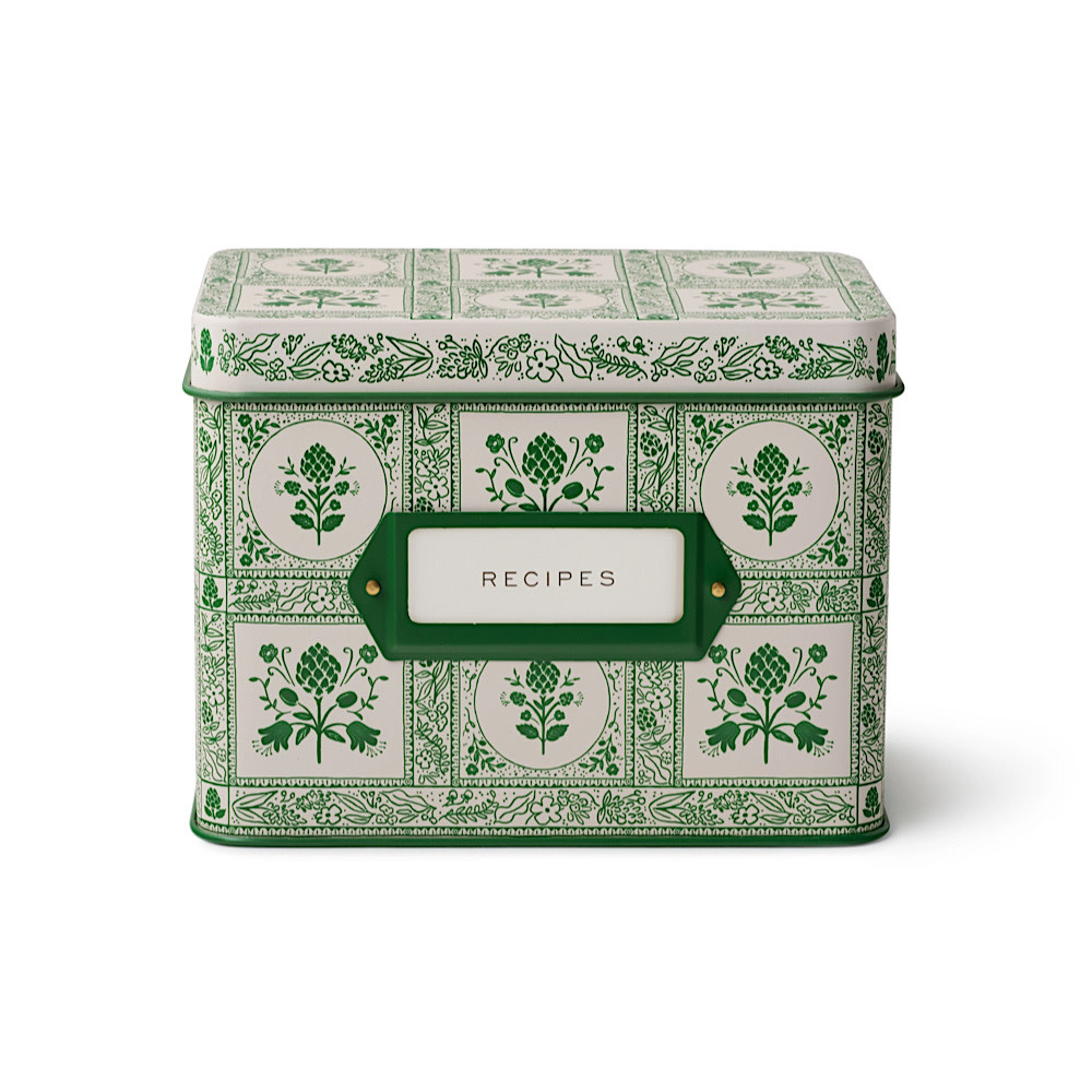 Rifle Paper Co. Rifle Paper Co. - Artichoke Recipe Tin