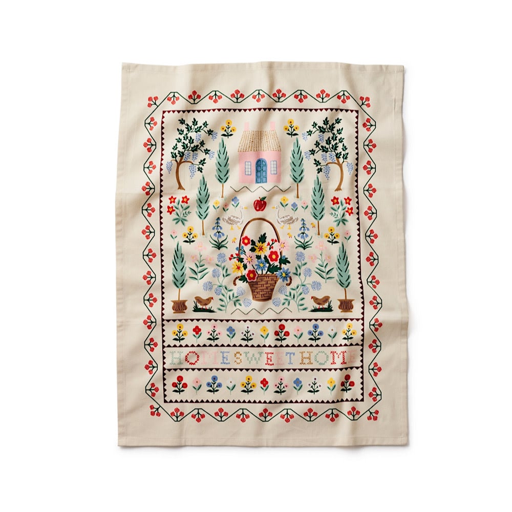 Rifle Paper Co. Rifle Paper Co. - Tea Towel - Home Sweet Home