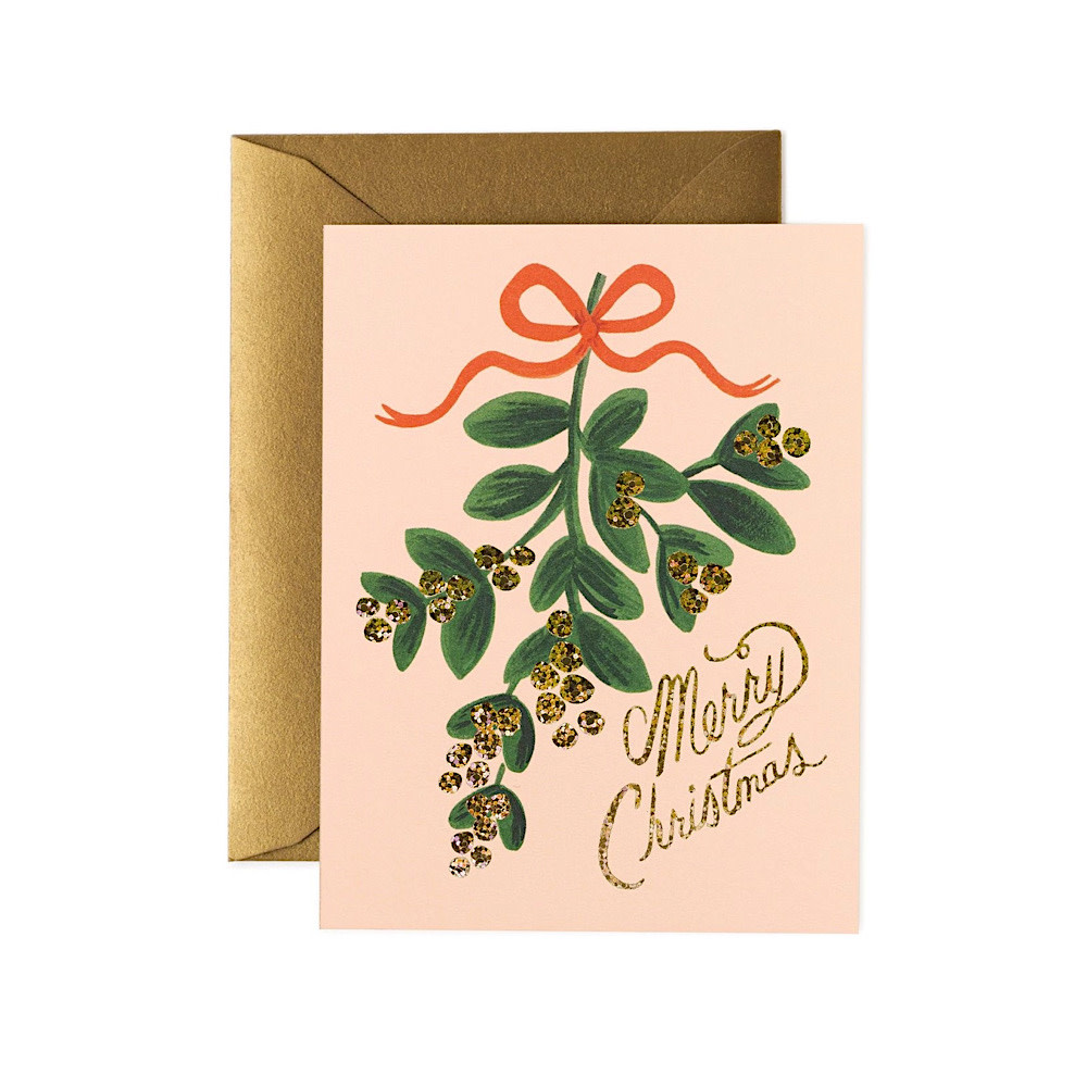 Rifle Paper Co. - Mistletoe Christmas Card