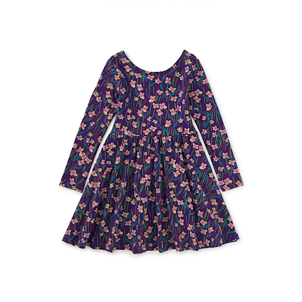 Tea Collection Printed Ballet Dress - Perfume Jasmine
