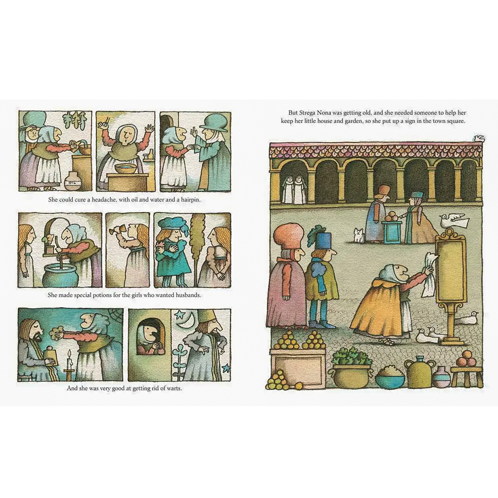 Strega Nona Hardcover Book