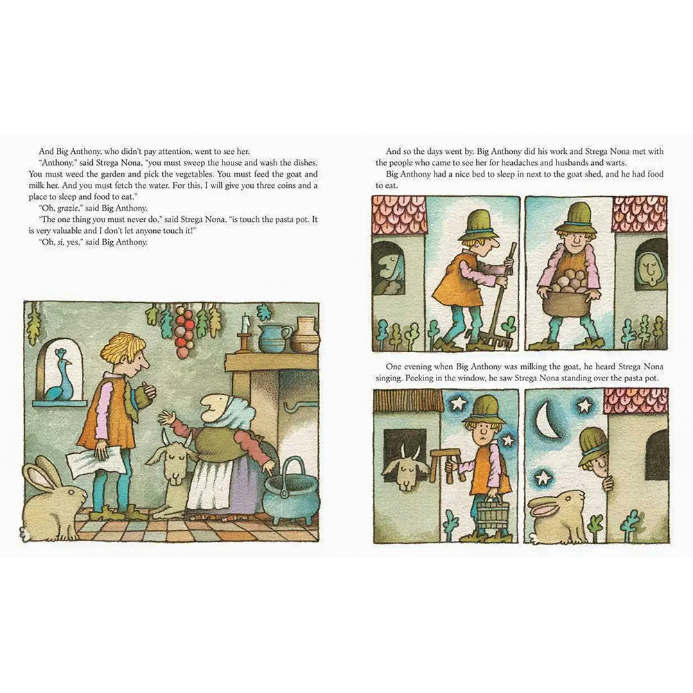 Strega Nona Hardcover Book