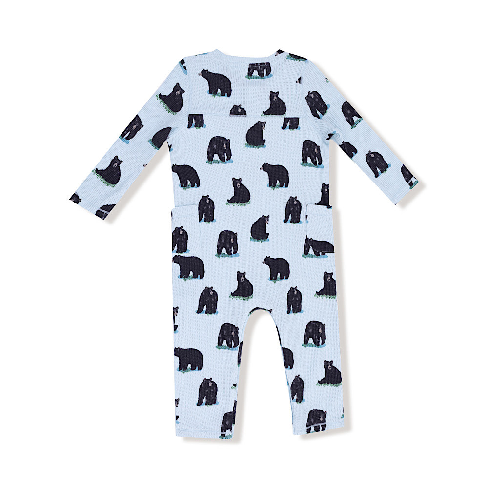 Angel Dear Uni Romper - Black Bears