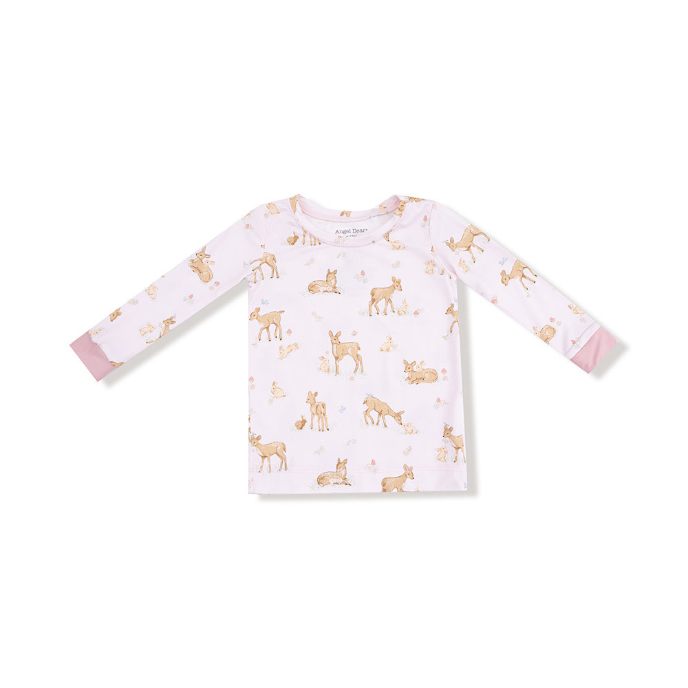Angel Dear Long Sleeve Loungewear Set - Little Fawn
