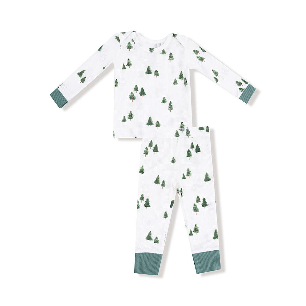 Angel Dear Angel Dear Long Sleeve Loungewear Set - Tiny Forest