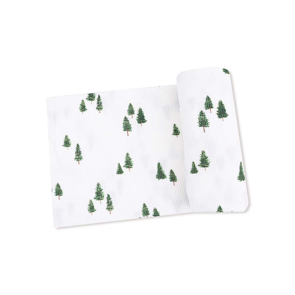Angel Dear Angel Dear Swaddle Blanket 45x45 - Tiny Forest
