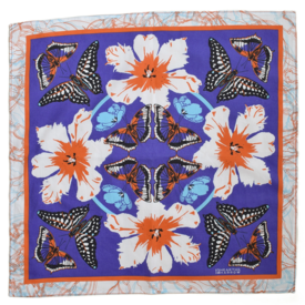 Hearth & Harrow Hearth & Harrow Cotton Bandana - Butterfly Floral