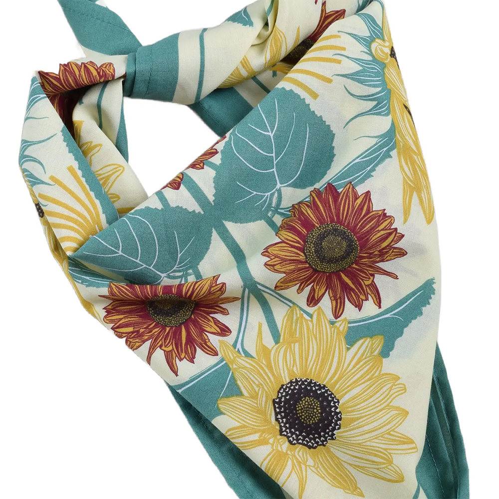 Hearth & Harrow Cotton Bandana - Sunflower