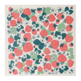Hearth & Harrow Hearth & Harrow Oversized Cotton Tea Towel 30x30 - Strawberry