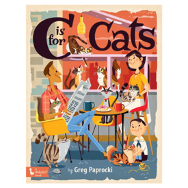 Gibbs Smith C Is For Cats Board Book