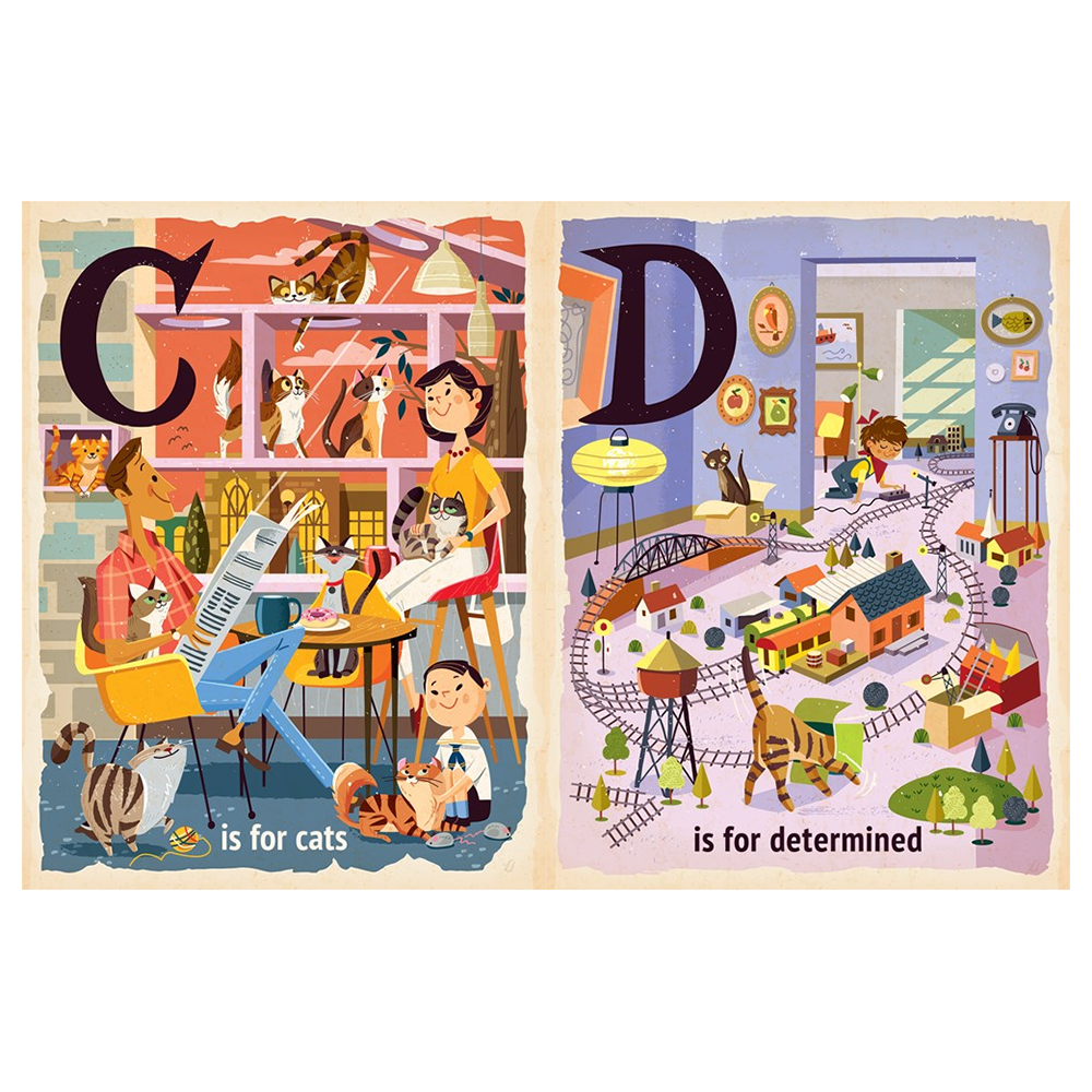 C Is For Cats Board Book