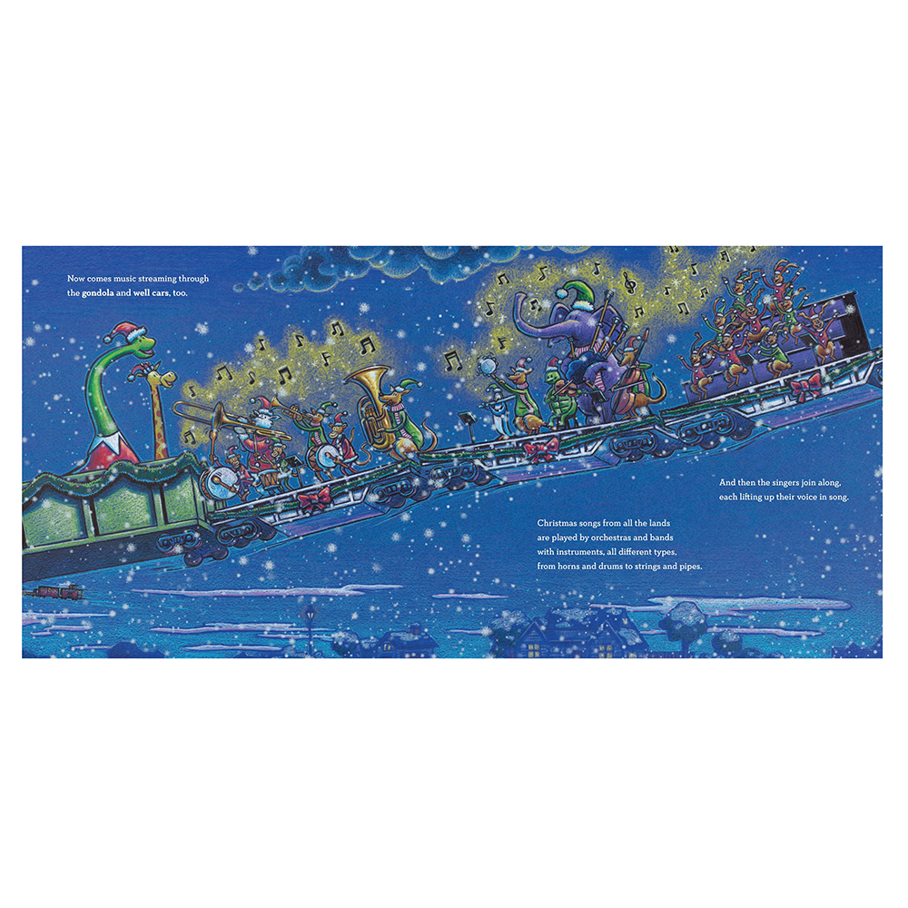 Steam Train Dream Train: Next Stop, Christmas! Hardcover Book