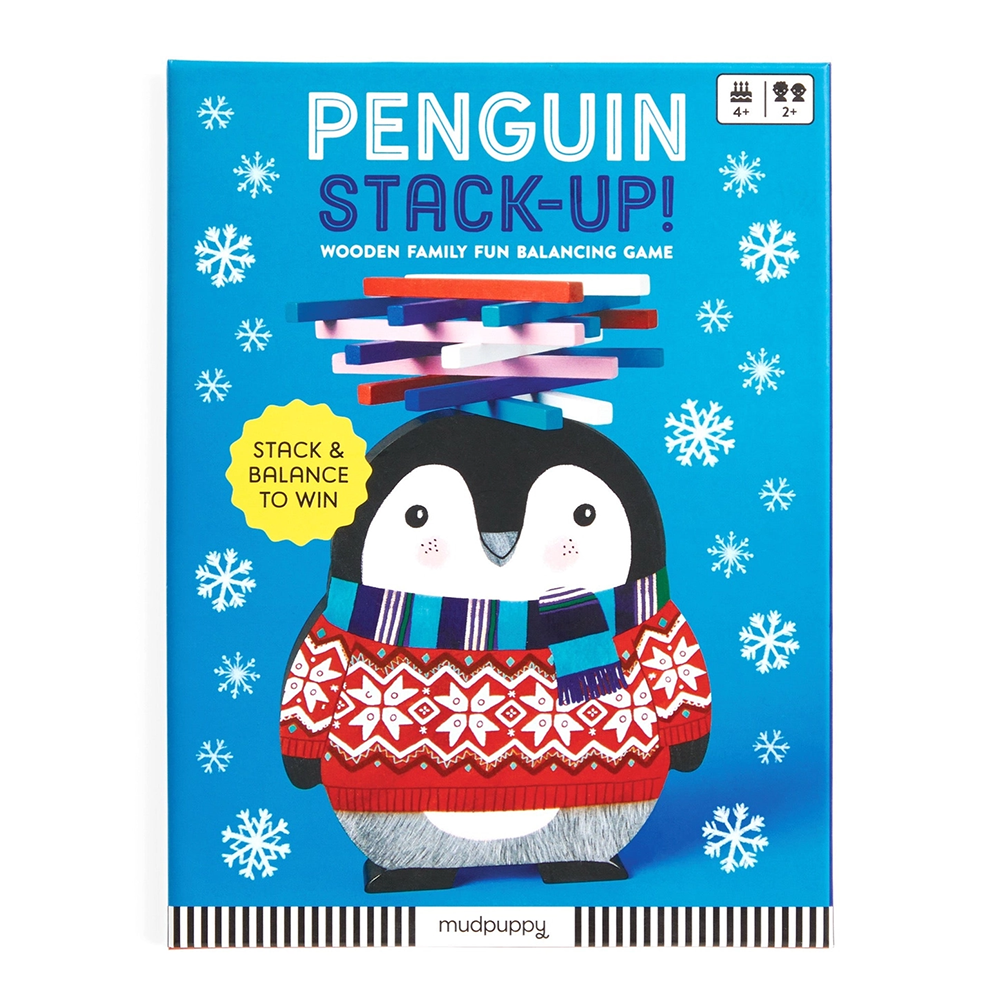 Chronicle Penguin Stack-Up Wooden Balancing Game