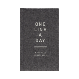Chronicle One Line A Day - Charcoal